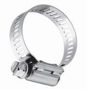BREEZE SLOTTED CLAMP BREEZE slotted band worm drive hose clamps are designed to meet a wide range of industrial and Automotive applications.