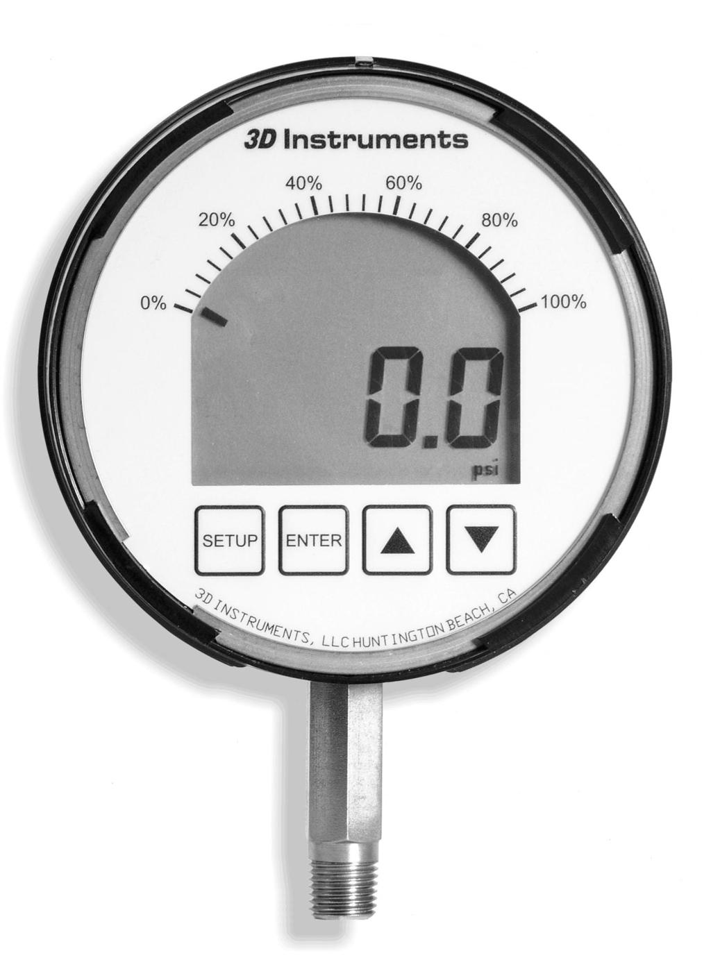 DPG-6700 Instruction Sheet The Direct Drive Difference in Digital Form DPG-6700 INTRODUCTION The 3D Digital Pressure Gauge DPG-6700 is a loop powered electronic instrument designed for applications