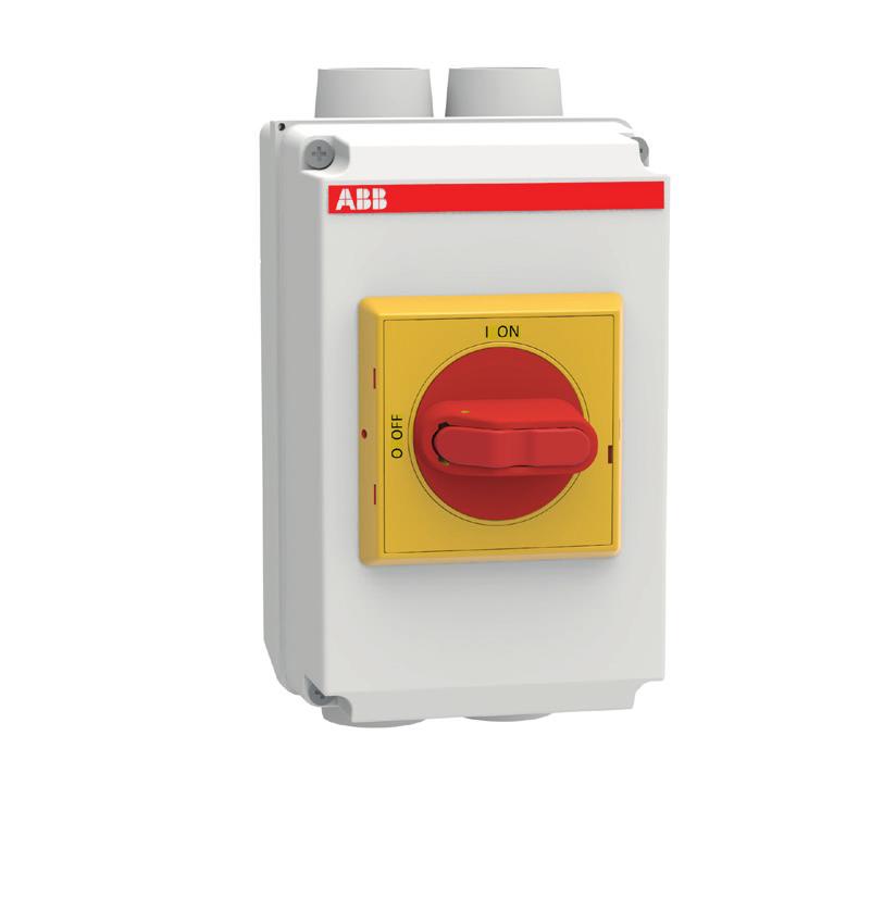 Dimension drawings W D 76 mm A06195 H X H 115 mm ø 5 mm OTDCP10GB 1608, 1SCC342001B0201 M20/M16 M25 Type Size [mm] Safety switch H W D E Enclosure with M25 cable entry M25 174 95 95 34.