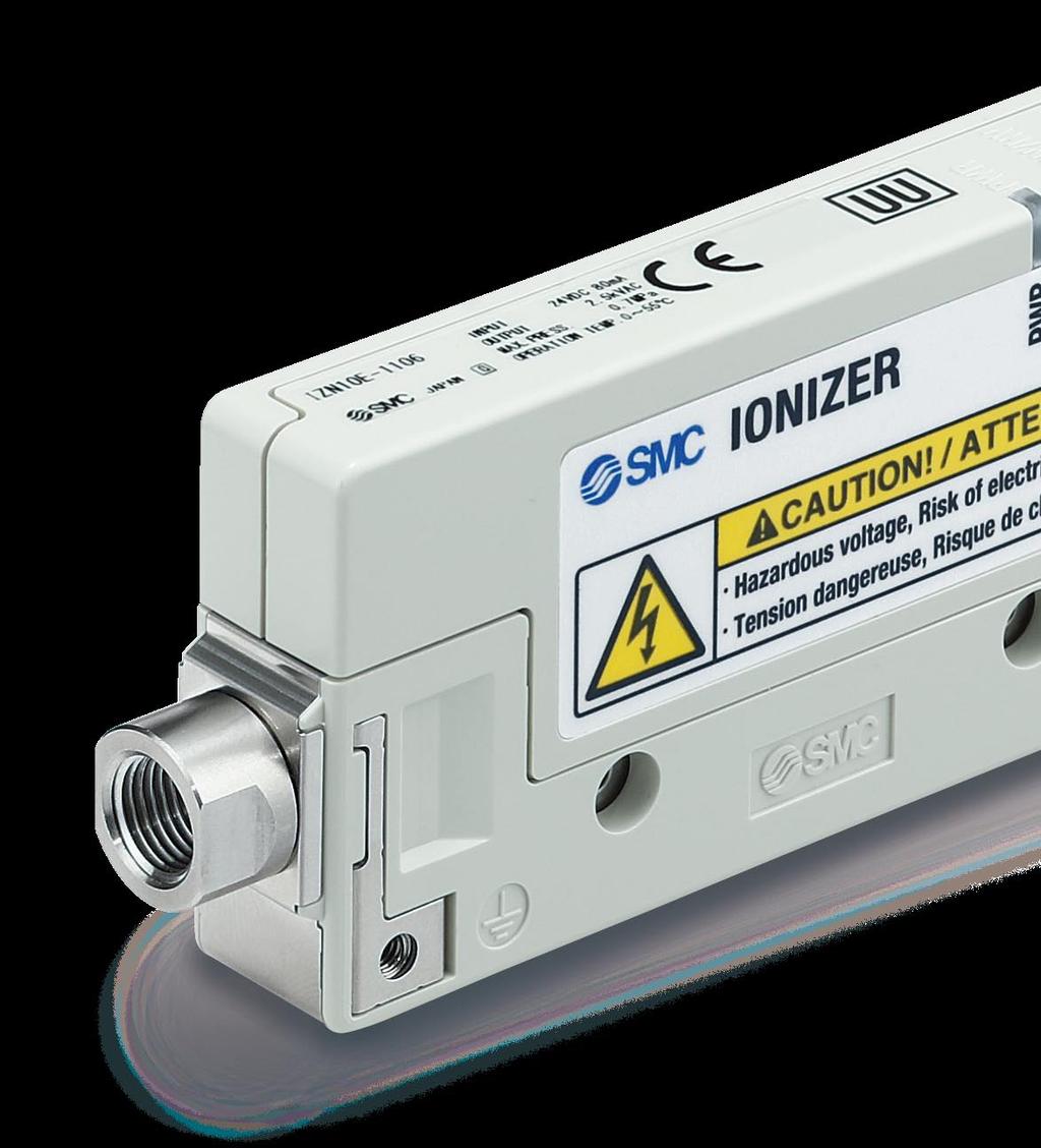 Nozzle Type Ionizer IZN10E Series Nozzle variations Circular