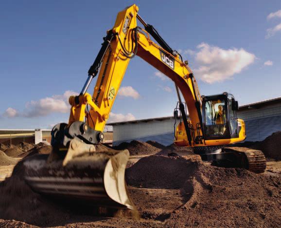 2 Simultaneous tracking and excavating is smooth and fast with an intuitive multi-function operation.