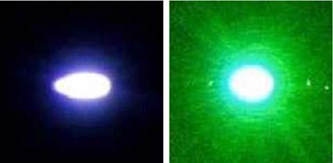 Figure 1. Optical breakdown in air generated by a Nd:YAG laser.