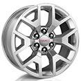 9 cm) 6-spoke premium Silver ultra-bright machined wheels, LPO wheels will come with 4 steel 22" wheels