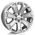 9 cm) 7-spoke Silver wheels with Chrome inserts, LPO wheels will come with 4