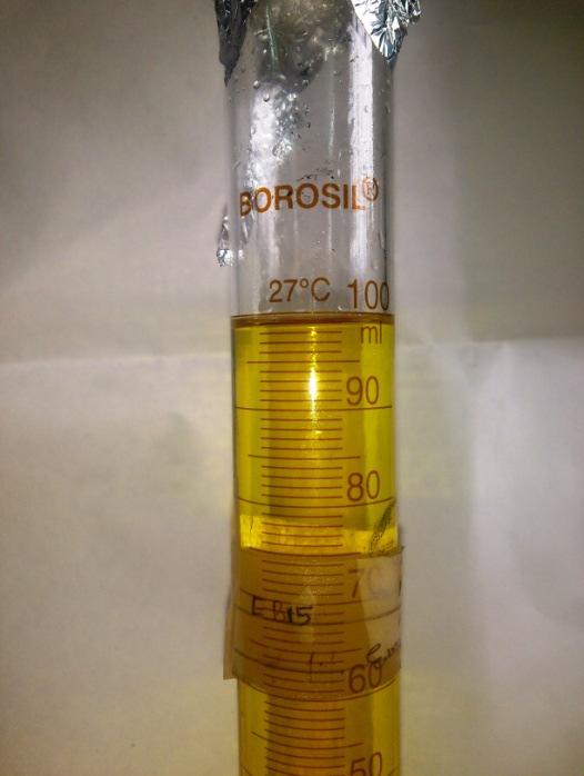 A series of tests was performed to observe the solubility of ethanol and diesel with the help of additive and biodiesel.