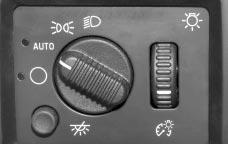 Exterior Lamps The control on the driver s side of your instrument panel operates the exterior lamps.