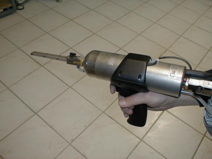 Flat nozzle СП9 may be used to spray thin uniform metal