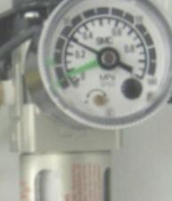 light. The air output is found on the side of the pressure regulator.