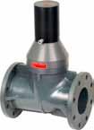 pneumatic actuator Type 650 Control valve with