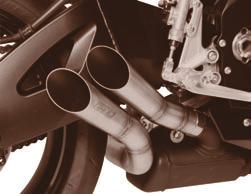 GP1 SPORTBIKE SYSTEMS These systems are a perfect compliment to the racing lines of Suzuki s GSX- R600/750 and 1000 and are also available for selected Yamaha, Kawasaki and Buell models.