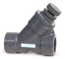 TC Series True Union Ball Check Valves 1/4" TO 3/8" PVC, 1/2" TO 2" PVC, CPVC AND PP AND