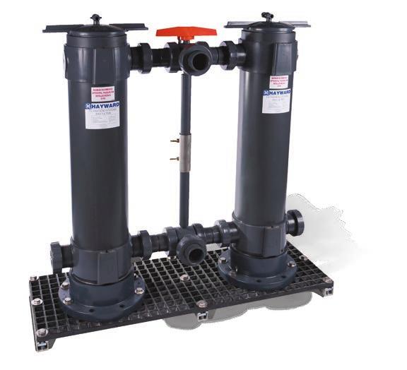 FLT Series Simplex Bag Filters PVC AND CPVC Single and Double