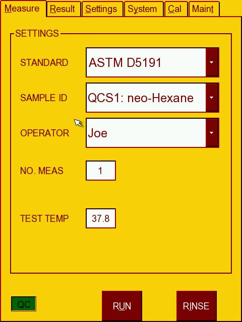 Features QC Mode: ASTM D6299 Statistical Quality Assurance and Graphical Control Charting -For each