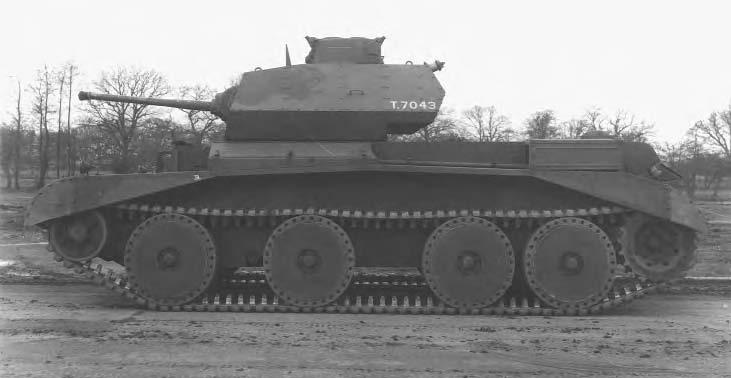250 PRE WORLD WAR II UNITED KINGDOM: CRUISER TANK, MARK IV AND MARK IVA (A13 MK II) UNITED KINGDOM: CRUISER TANK, MARK IV AND MARK IVA (A13 MK II) Courtesy of the Patton Museum.
