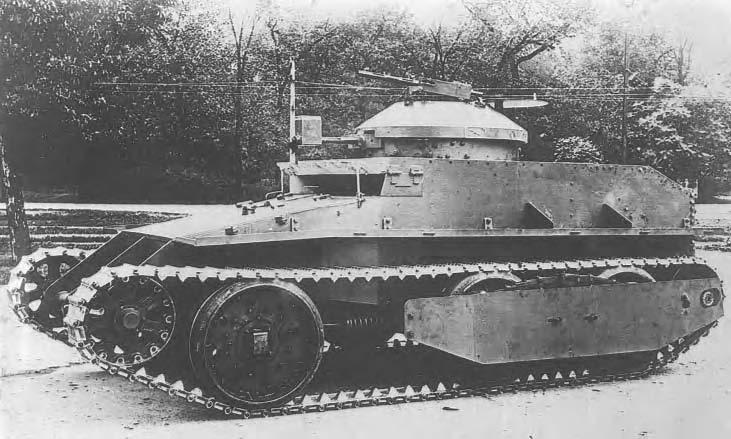 64 TANKS The T5 Combat Car. Courtesy of the Patton Museum. Christie s M1936 weighed 13,400 pounds, had a two-man crew, and was capable of cross-country speeds of up to 60 mph.