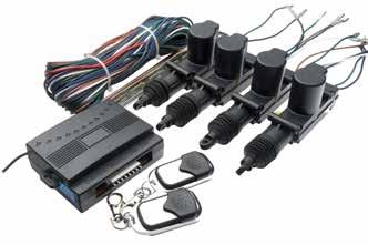 705 Remote controlled 4 Actuators Central locking kit (key) CENTRAL LOCKING KIT The VDO Central Locking Kit is a universal kit which converts standard locks to key operated central locking, with