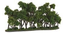 98 Hedge Row - Woodland Classics Ready Made Trees 785-3582 8-1/4 x 1 to 4" 20.9 x 2.5 to 10.1cm Reg. Price: $27.