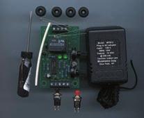 Includes sensing device, push-button switches, mounting feet, heat shrink tubing,