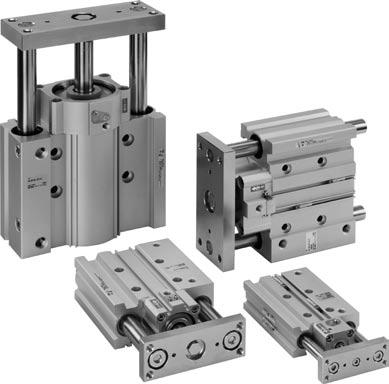 Compact Guide Cylinder with Lock Series Cylinder Specifications Made to Order (For details, refer to pages 27 to.