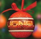 Display your love of Lionel to family, friends and neighbors with these beautifully decoupaged large-scale ornaments.