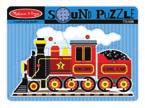 Set includes eight pieces of circular track, a wooden engine, two animal carrier cars, a cow and a horse. 488-644 Price: $19.99 Wooden Railway Set Melissa & Doug.