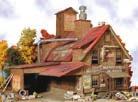 98 N Country Barn w/silo - LASERkit American Model Builders. 152-630 Kit - 5-3/8 x 3-1/2 x 3-1/4" Reg. Price: $69.95 Sale: $59.