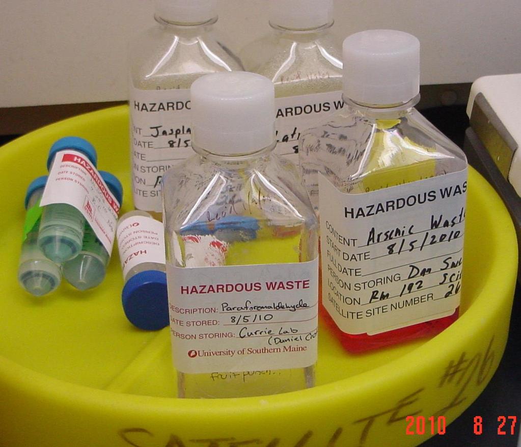Hazardous Waste Labeling