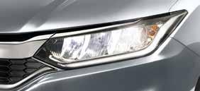LED HEADLIGHTS* WITH LED DAYTIME RUNNING LIGHTS The City s LED