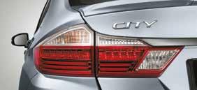 efficiency LED TAILLIGHTS* Perfected with sleek LED, the