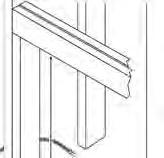 Configuration Minimum 38" (965mm) Fireplace Enclosure Height Vent Clearances for B" (203mm) dia.