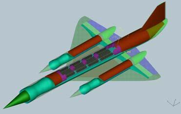 5.3 Novel Concepts for High-Speed Flight Two aircraft configurations, suited to Mach 3 and Mach 6 flight are investigated.