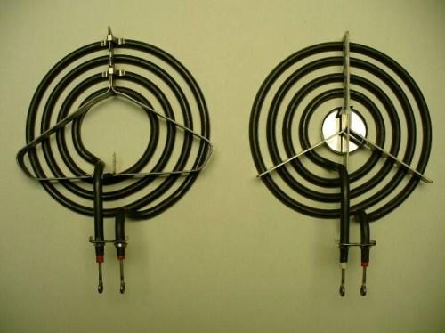 The Safe-T-element small plates are not compatible with some stoves that have small 6 elements with 5 turns of the element coil. They must be replaced with compatible 4-turn elements.