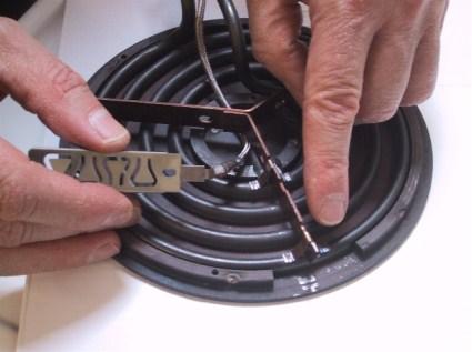 If the deck of the stove is shallow, you may not be able to install the thermocouple wire bracket on the element.