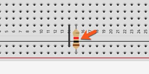 There are other ways of knowing the resistance of a resistor. Each resistor comes with a set of color bands. These color bands tell us the resistance value of the resistor.