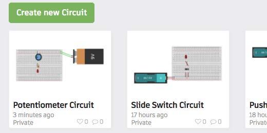 We are done with this project. Return to the main page and use the properties box to give this project a name. Call it Potentiometer Circuit. Student Activities 1.