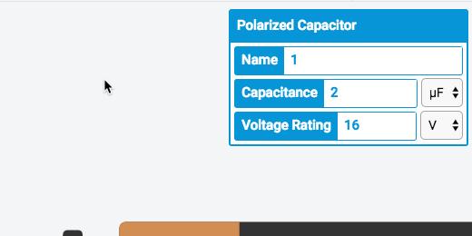 Capacitors have a capacitance. Without getting very technical, this is amount of charge the capacitor can hold. The amount of capacitance is measured in Farads in honor of Michael Faraday.