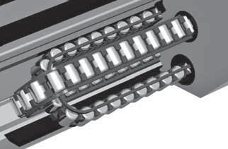 Relative to the general method, SMR series have four trains of rollers are type linear guideway through balls have a point designed to a contact angle of 45 and the section contact; the SMR type