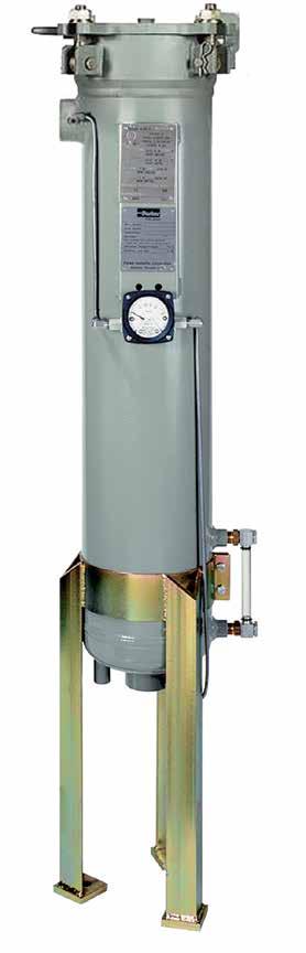 RVFS Series Hydrocarbon Filtration Versatile RVFS Series Applications for Racor RVFS Series filter vessels include removing liquid and solid contaminants from diesel fuel, gasoline, kerosene,