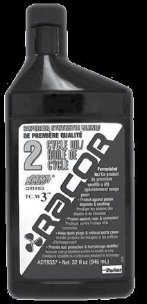 Marine Accessories -Cycle Synthetic Engine Oil Applications Recommended for use in outboard marine engines, motorcycles, chain saws, lawn mowers, string trimmer, and applications that require nmma