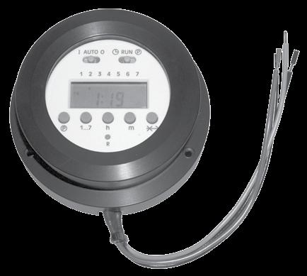 Marine Accessories FPM-PTC-1 Programmable Timer/Controller for FPM enefits: Easy to install enclosure can be flush - or surface - mounted Programmable timer can control common appliances to save