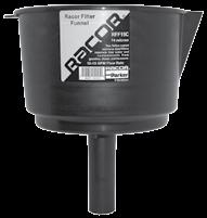 RFF Filter Funnels Marine Fuel Filtration RFF Filter Funnels Racor RFF funnels include stainless steel filters that are permanently attached and