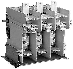 Mechanical Latch Assembly 800A Technical Data and Specifications The SL Contactor s Voltages of 2200 7200V 800A (720A enclosed) Interrupting rating of 12,500A Front and Rear View 7.