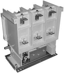 Medium Voltage Power Contactors.2 Dimensions Approximate Dimensions in Inches (mm) Dimensional Drawings 15 kv/250a Front Side 15 kv/250a Line Terminals 16.18 (410.9) 4.65 (118.1) 21.40 (543.4) 17.