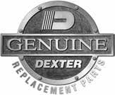 Dexter Online Parts Store From magnets and seals to complete brake and hub kits, Dexter offers a complete line of genuine replacement parts for your trailer.