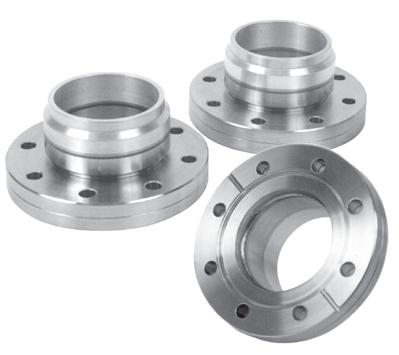SETION.5 s & Fittings luminum to Stainless Steel Transitions Nor-al Products luminum to Stainless Steel Transitions provide a reliable UHV seal for aluminum vacuum systems.