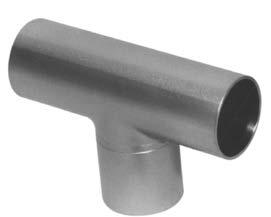 Look for the HW suffix for tees that match HPS weld fitting dimensions, for example. These fittings are also offered with various flange combinations. See appropriate flange section.