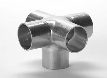 s always, other sizes are available on request. These fittings are offered with various flange combinations. See appropriate sections. 4-Way rosses TUE WLL THIKNESS G-9W-050 / (.70) 0.049 (.4) 0.
