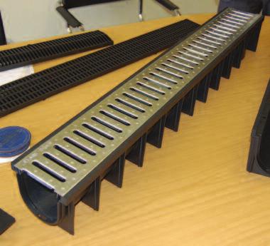 DOMESTIC CHANNELS CLARK-DRAINS RANGE OF POLYPROPYLENE CHANNEL DRAINAGE PRODUCTS, THE UK S NO1 The Next Generation T H E complete CHANNEL LOADING A15 MALE AND FEMALE END CAPS
