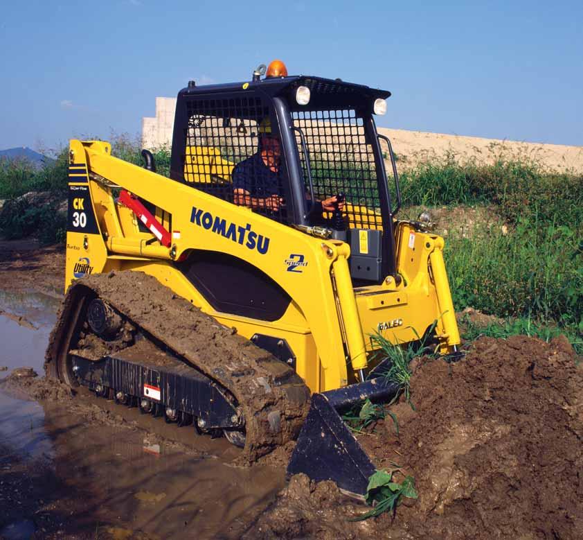 Crawler Undercarriage Undercarriage The tracks ensure exceptional stability and traction on all types of soil including mud and snow, minimizing weather-related downtime.