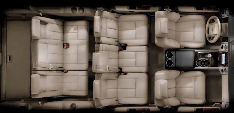 Gives 3rd-row guests ample room to stretch. Their legs, that is. Best-in-class 3rd-row leg room means even grown-ups will be happy to hop in the back.